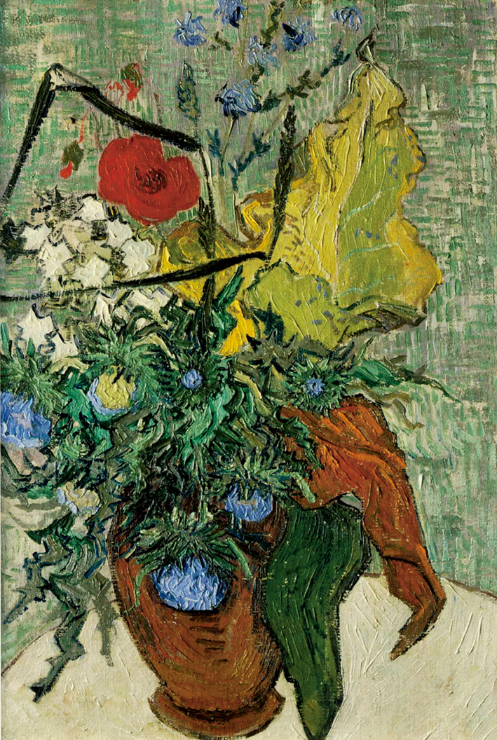  文森特·威廉·梵高  Vincent Willen Van Gogh ——野花与蒺藜